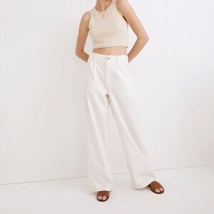 Madewell linen blend pants